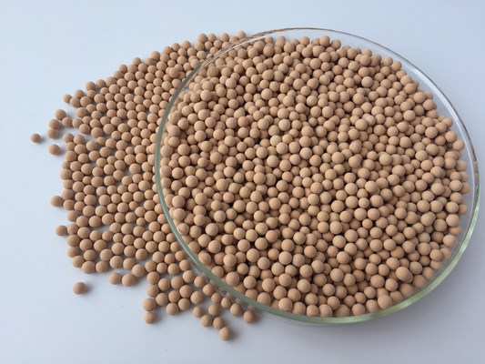 Tipo comercial 4A da peneira molecular granulado com adsorção ≥21% 25kg/Bag da umidade