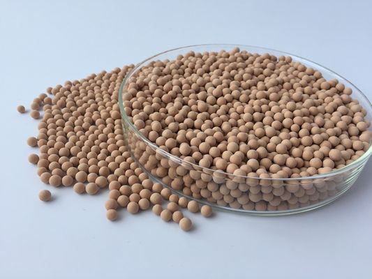 qualidade  3 - 5mm 4A Molecular Sieve Desiccant Granular With High Crush Strength Fábrica