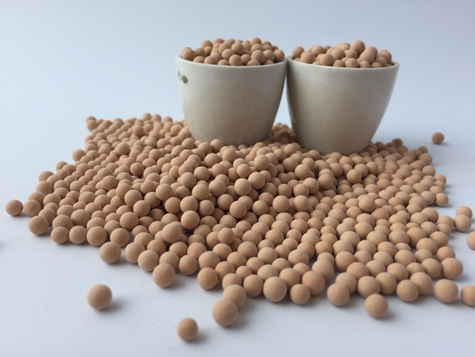 qualidade  Granular 4A Molecular Sieve Desiccant With Compressive Strength 85N For Desiccation Fábrica