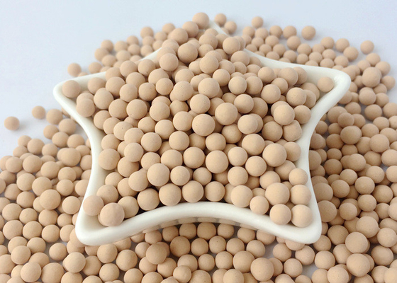 98,0% adsorção qualificada ≤10.0% da água de Rate Molecular Sieve 5A do tamanho de partícula