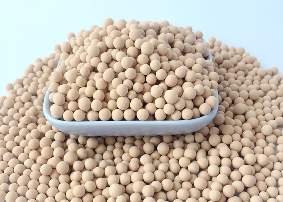 Beige 2.0 - 6.0mm peneira molecular 5A para adsorção e separação