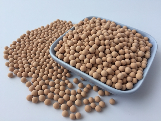 Beige 2.0 - 6.0mm peneira molecular 5A para adsorção e separação