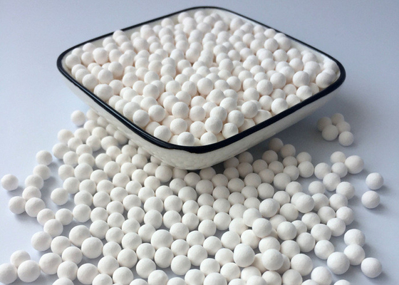 Alta resistência à oxidação Esferas de alumínio ativado branco 0,68 - 0,72 G/cm3