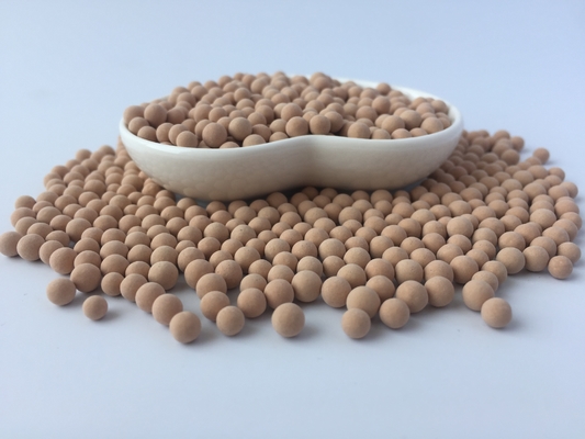 Secagem industrial 13X Dessecante de peneira molecular para 80°C com área de superfície aumentada ≥ 900m2/G