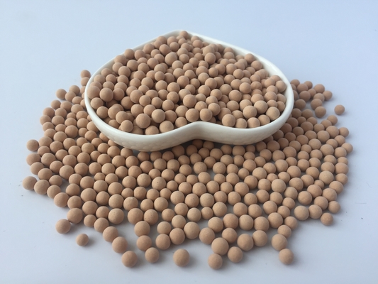 Secagem industrial 13X Dessecante de peneira molecular para 80°C com área de superfície aumentada ≥ 900m2/G