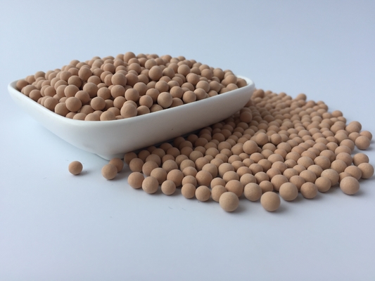 Dessecante de peneira molecular branco 4A com densidade de partículas de 1,2 a 1,3 g/ml