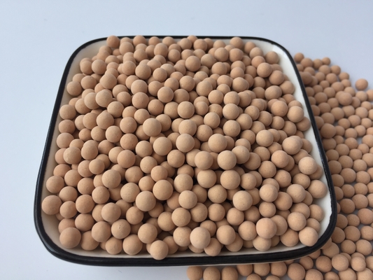 Dessecante de peneira molecular branco 4A com densidade de partículas de 1,2 a 1,3 g/ml