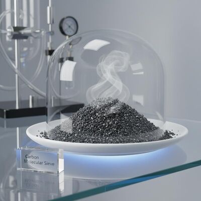 Crivo Molecular de Carbono de Alto Rendimento de Nitrogênio CMS-220 com Separação de Ar de Microporos e Tamanho de 1.1-1.2mm
